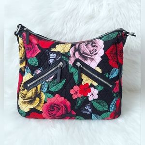 Vera Bradley Havana Rose Vivian Hobo Bag